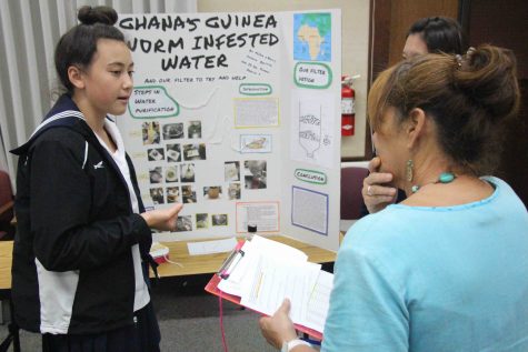 Young chemists find ways to purify water