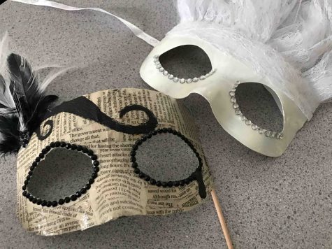 Making masquerade masks