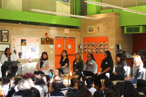 Alumnae visits to share experiences