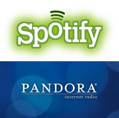 Spotify and Pandora providing free music for users