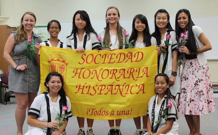 Eleven+students+inducted+into+Sociedad+Honoraria+Hispanica