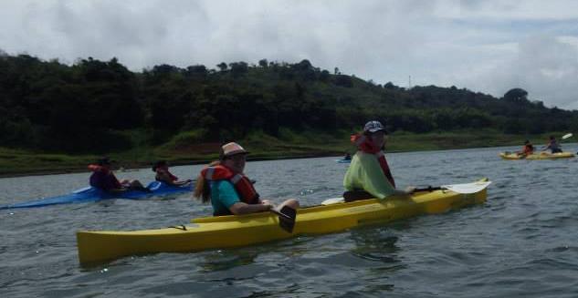 Senior Nadia Busekrus spent two weeks in Costa Rica learning about the culture and language. She also had the opportunity to canoe on Lago Arenal in the shadow of Volcano Arenal.