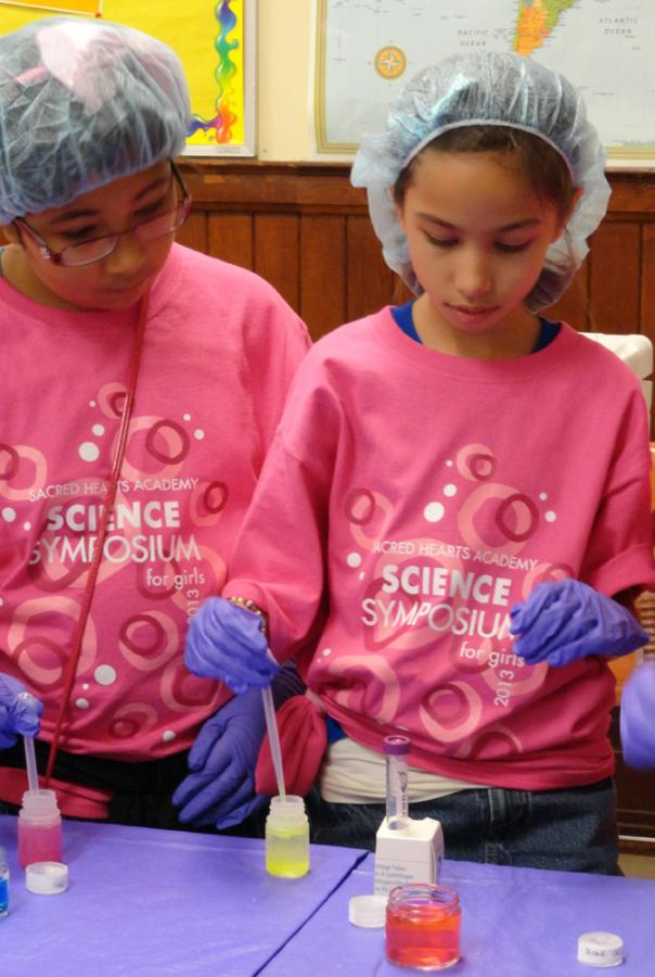 The 20th Annual Science Symposium, scheduled for Feb. 22,  enables girls in grades 5 - 8 to explore STEM fields for possible future careers.