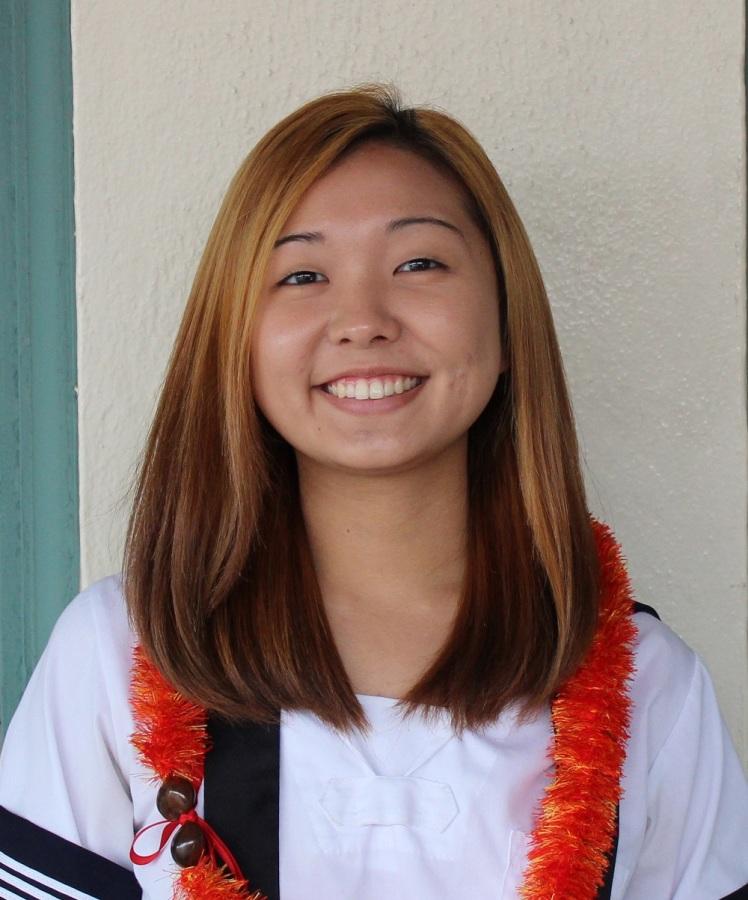 Senior Sara Tashima is Decembers Lancer of the Month for her participation in air riflery.