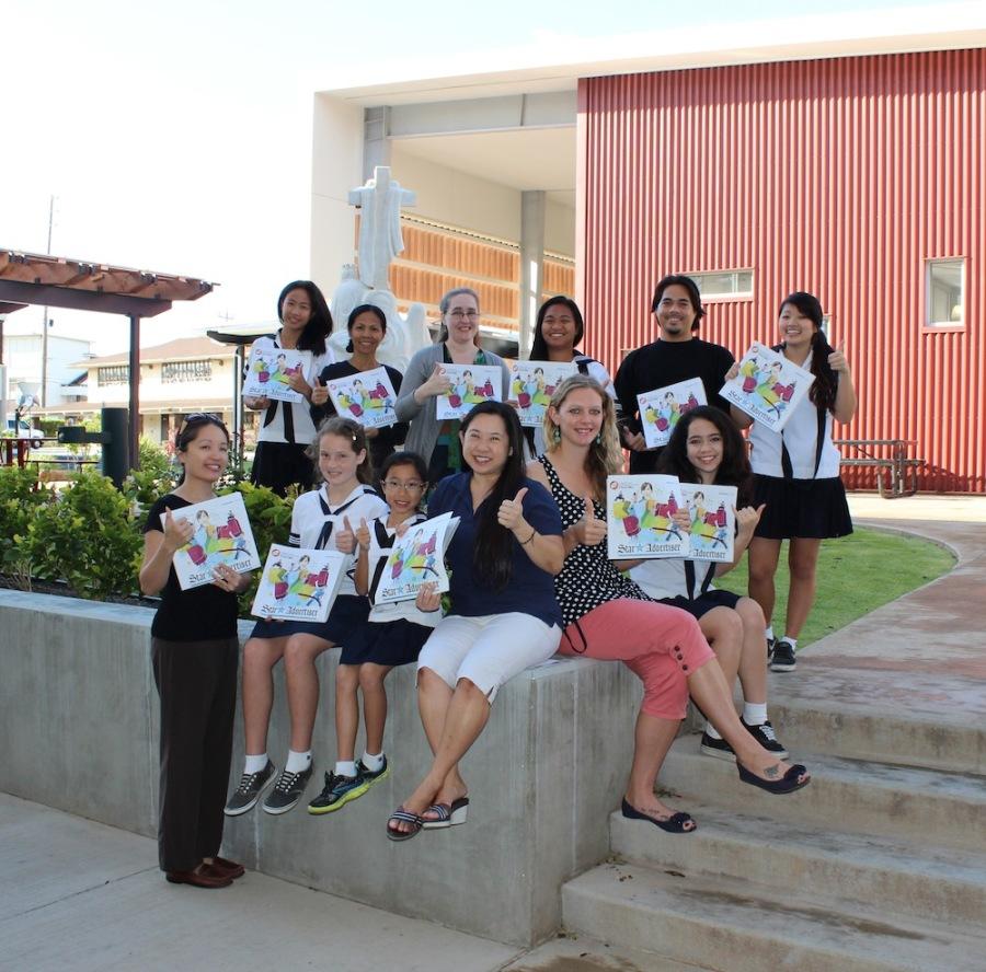 Six Academy students took grade-level first in the 2014 PACT contest with the theme, What Parents Should Know. 
