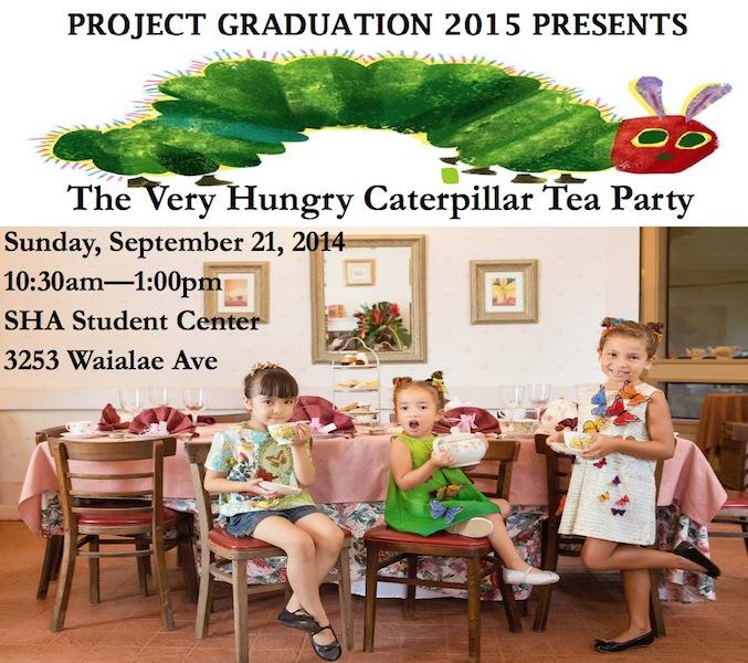 Project Grad tea party invites little ones