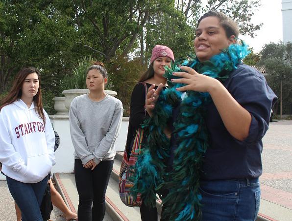 College tour introduces students to life on campus