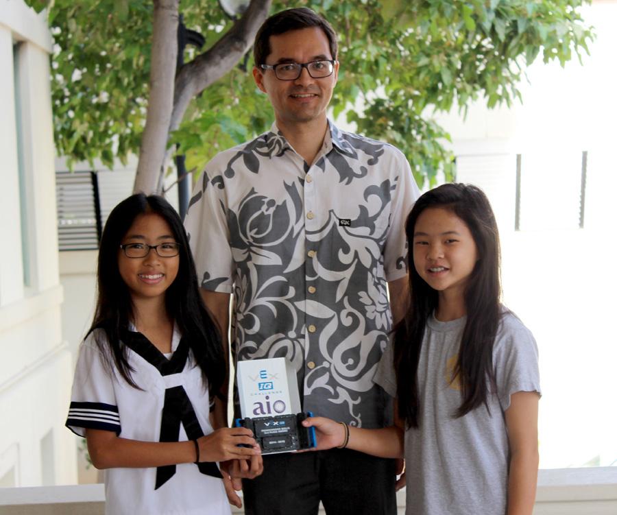 Lower school robotics team wins at Kalani competition