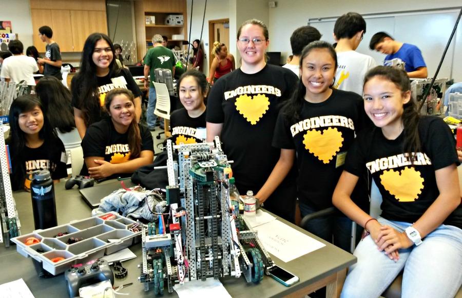 Engineering students compete in West Oahu VRC