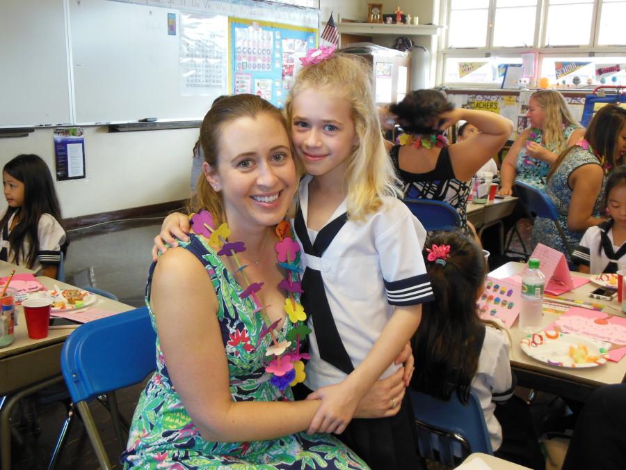 First graders honor mothers