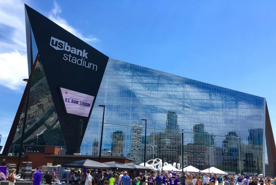 The 52nd Annual Super Bowl was located at the U.S. Bank Stadium. Photo courtesy of Wikimedia.