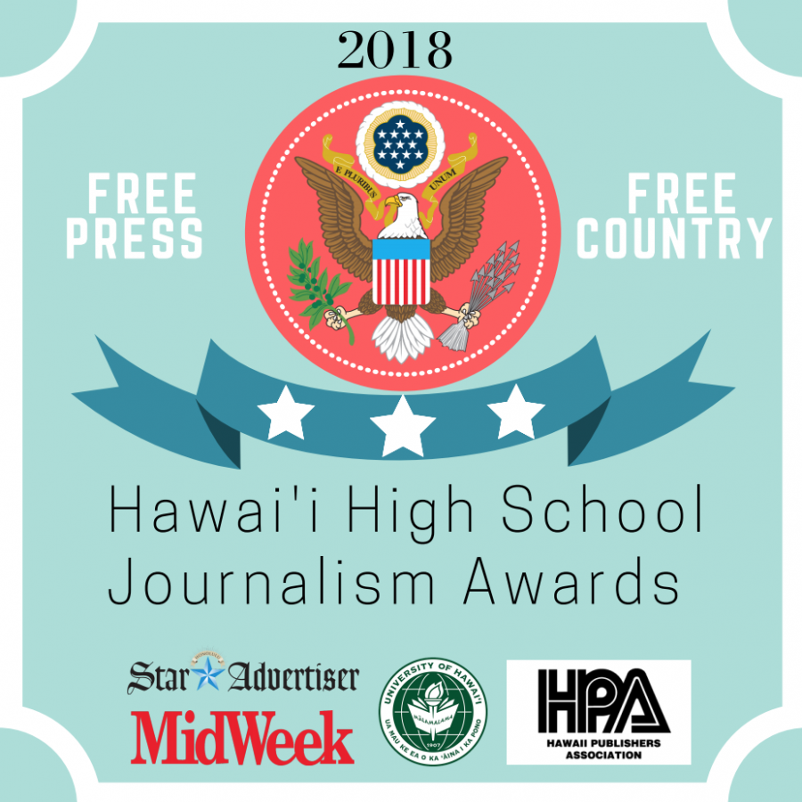 POSTER - Hawaii High School Journalism Awards 2018