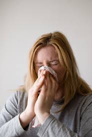 Sneezing is a symptom of many common sicknesses.  Photo courtesy of PxHere