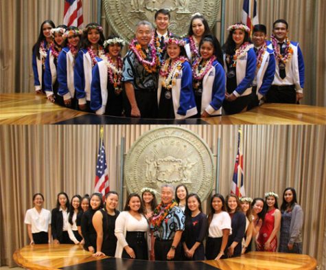 Academy students take a trip to the State Capitol