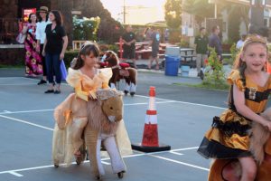 Young children enjoy the PonyCycle, which is a bicycle that looks like an animal. The cycle goes as fast as the person could pedal.  