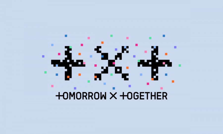 TOMORROW X TOGETHER Minisode 1: Blue Hour logo. Photo courtesy of TOMORROW X TOGETHER official website.
