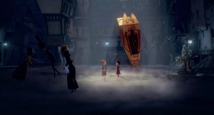 Jack and Acacia singing "Flamme à lunettes" sung by Dionysos and Olivia Ruiz. Meeting for the first time as kids, their surroundings freeze in time and starts floating.