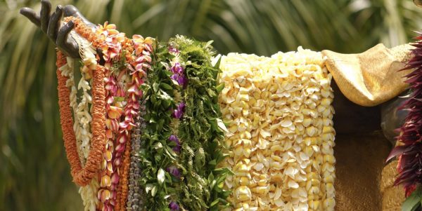 Different vibrant leis come together to honor culture, tradition, and the spirit of each island.